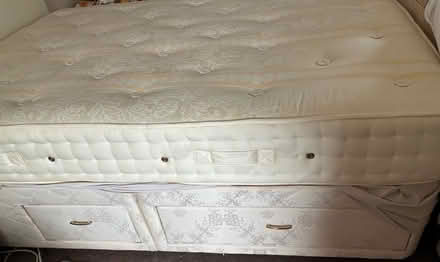 Photo of free Double divan base with drawers (Cradley WR13) #1