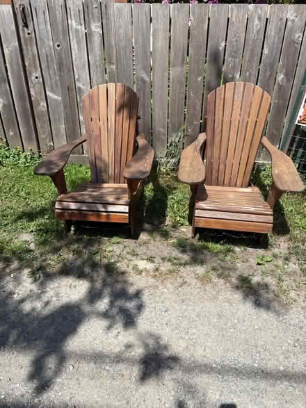 Photo of free Adirondack chairs (East vancouver) #1