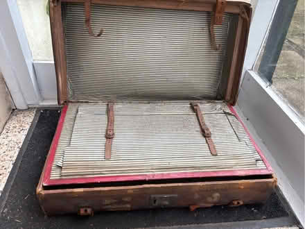 Photo of free Old Brown Suitcase (Ball Hill CV2) #3