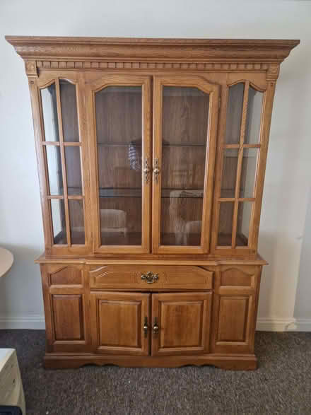Photo of free Oak cabinet (Bromborough CH62) #1