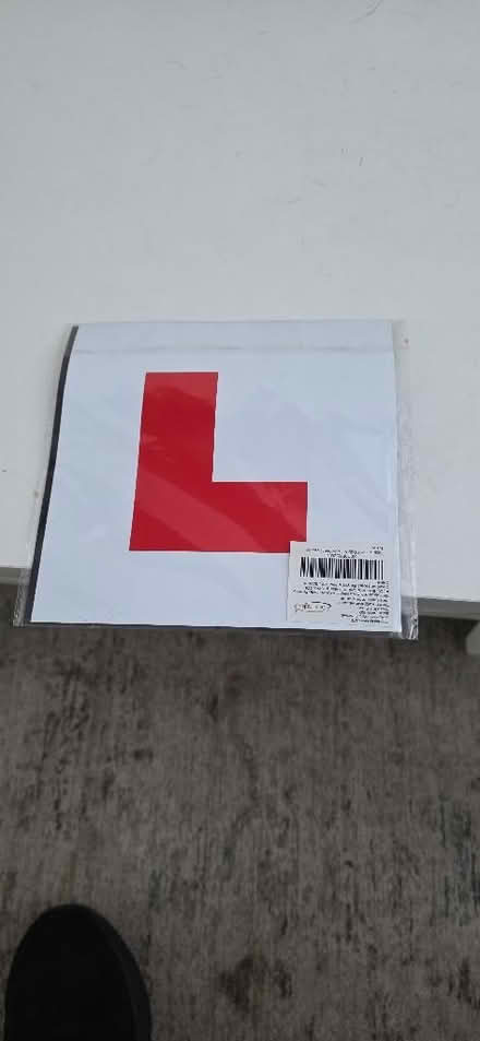 Photo of free Magnetic set of L plates (Bidston Hill CH41) #3
