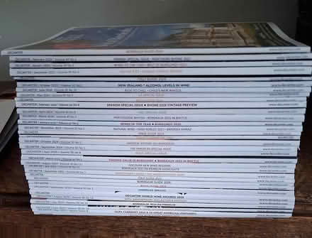 Photo of free 33 Copies of Decanter Back Numbers (Sutton St Edmund) #1