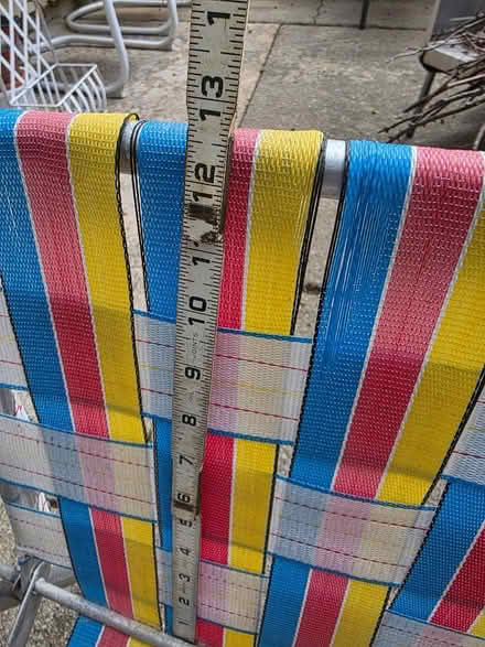 Photo of free vintage child folding web chair (Southeast Wheaton) #4