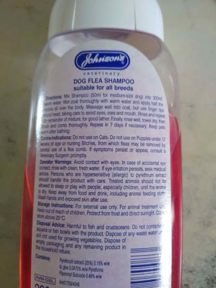 Photo of free Dog Flea Shampoo (Denton DA12) #1