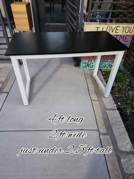 Photo of free Metal table (76102) #1