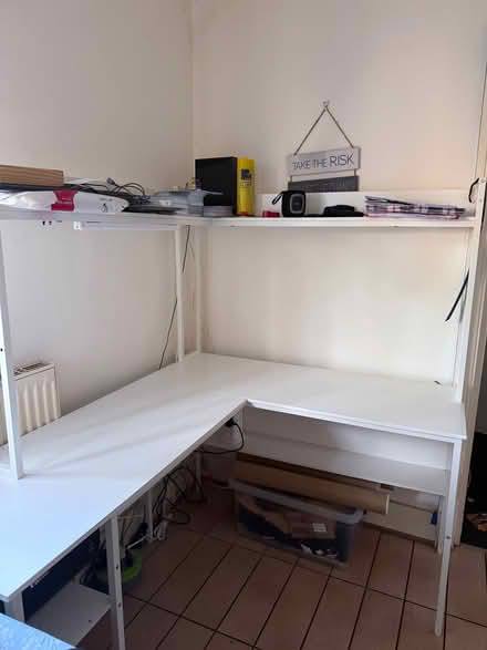 Photo of free Office table L shape (Bounds Green N13) #2