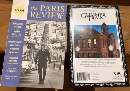 Photo of free Paris Review & Glimmer Train (Madison/Monona) #1