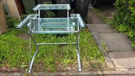 Photo of free Glass office desk (Tinkers Bridge MK6) #1
