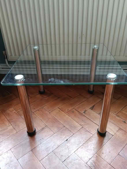 Photo of free Glass and Chrome coffee table (Napsbury AL2) #1