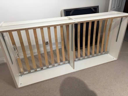 Photo of free Slatted Single Bed frame (90*200)with two under bed drawera (Hungerford Rd N7) #4