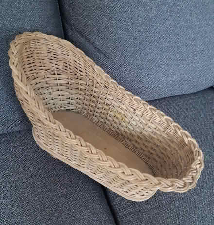 Photo of free Wicker dolls cradle needs repair (Woodseats S8) #3