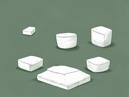 Photo of Four Spare Ceramic Tiles (Matlock DE4) #1