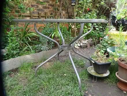 Photo of free Metal Garden table (Anglel near Chapel Market N1) #2