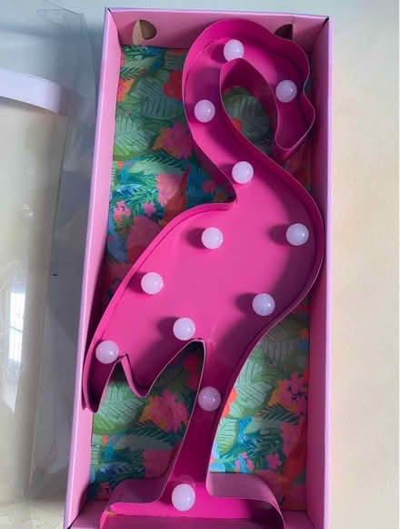 Photo of free Flamingo light battery powered (Godalming GU1) #1