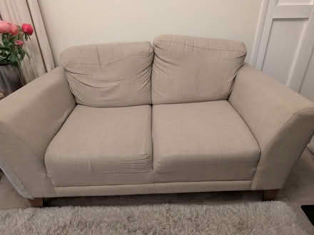 Photo of free Stone coloured small sofa (St. Dunstan's CT2) #1