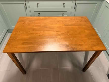 Photo of free Solid wood dining table (Whetstones N20) #1