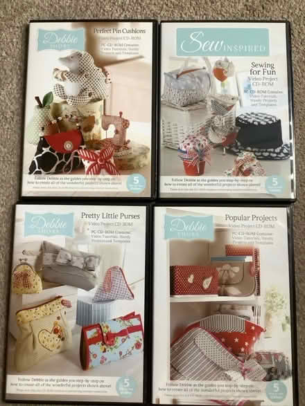 Photo of free Four CD-ROM craft video projects (Central Derby DE22) #1