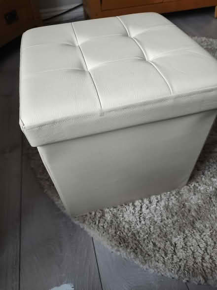 Photo of free Cream storage box (Leighton Buzzard LU7) #1