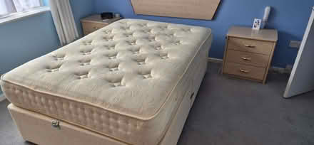 Photo of free high double bed and mattress (Humphrey's End GL5) #2
