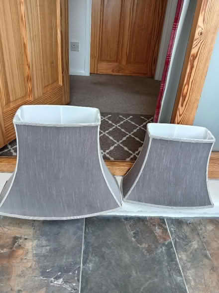 Photo of free Two quality lampshades (Netherfield, Kendal LA9) #1