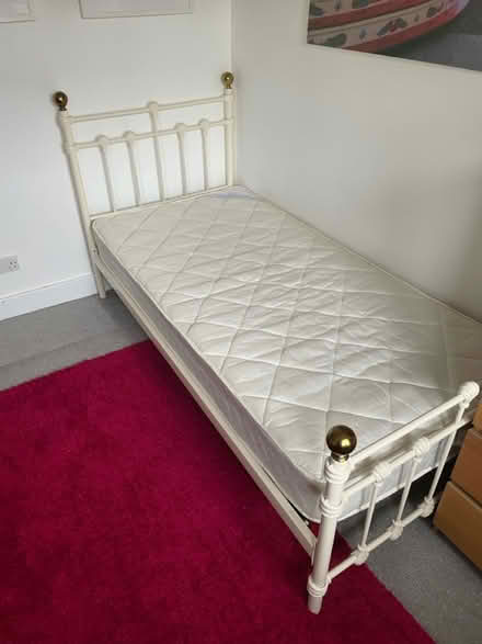 Photo of free Single bed frame & mattress (Eastbourne Old Town BN21) #1
