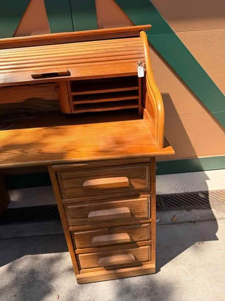 Photo of free Fancy wooden roll up desk (San Rafael) #3