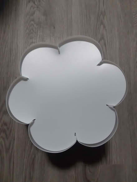 Photo of free Plastic 'flower' lamp shade, white (can be folded by hand) (Gilmerton EH17) #3
