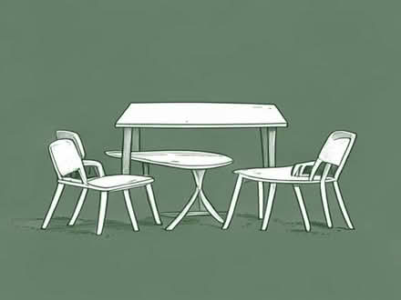 Photo of Dining table and SIX chairs (Crewton DE24) #1