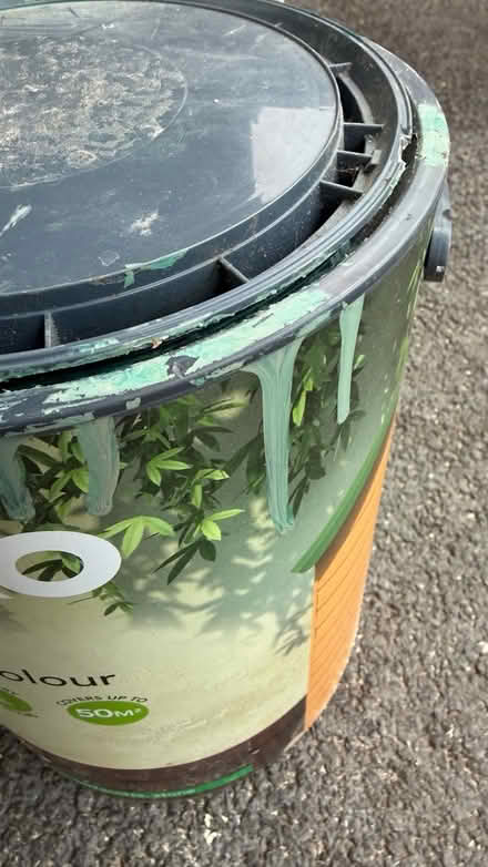 Photo of free Full tub green wilko garden paint (HD4) #3