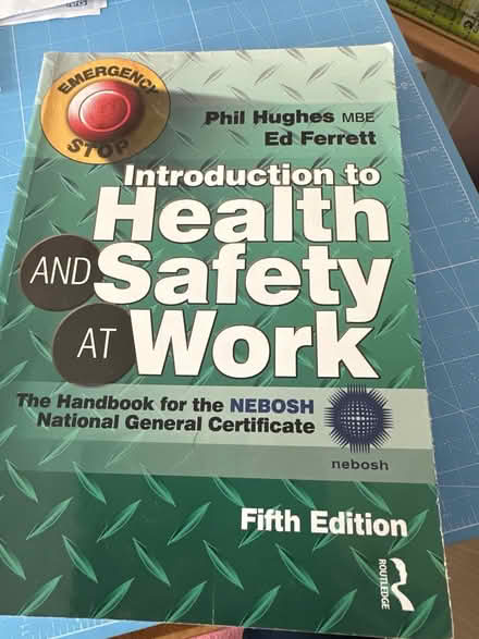 Photo of free NEBOSH handbook (Crewe CW1) #1