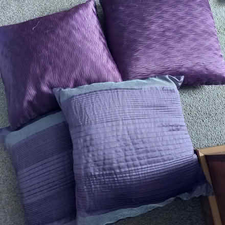 Photo of free 4 purple/Claret cushions (WF1) #1