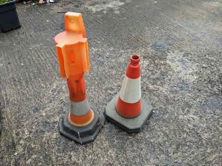 Photo of free old road cones (BD16) #1