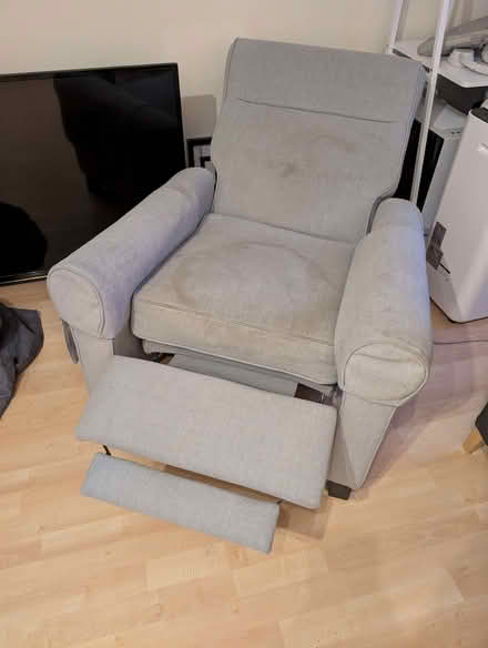 Photo of free IKEA recliner armchair (Furzedown SW17) #1