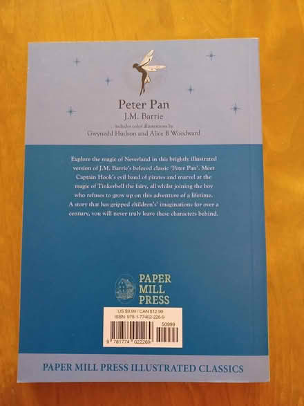 Photo of free Peter Pan paperback book (Corinth) #2