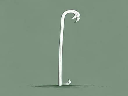 Photo of Self standing walking stick with "claw" feet (Eastcote HA4) #1
