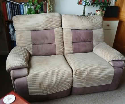 Photo of free 2 seater recliner (Llanybydder SA40) #1