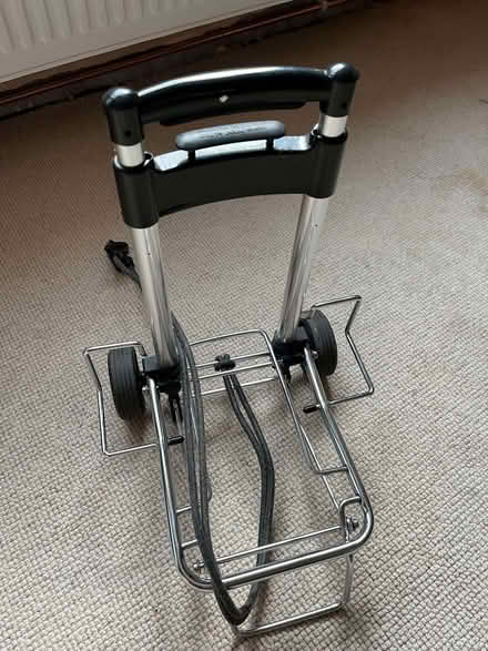 Photo of free Extendable Folding Trolley with elastic cord bands (Horsley Woodhouse CP DE7) #2