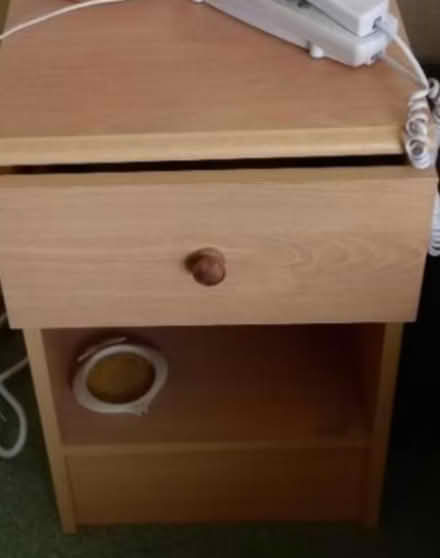 Photo of free 2 matching bedside tables (Southbourne PO10 8) #1