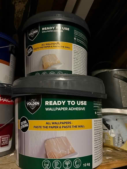 Photo of free Wallpaper adhesive (SM4 4SZ) #1