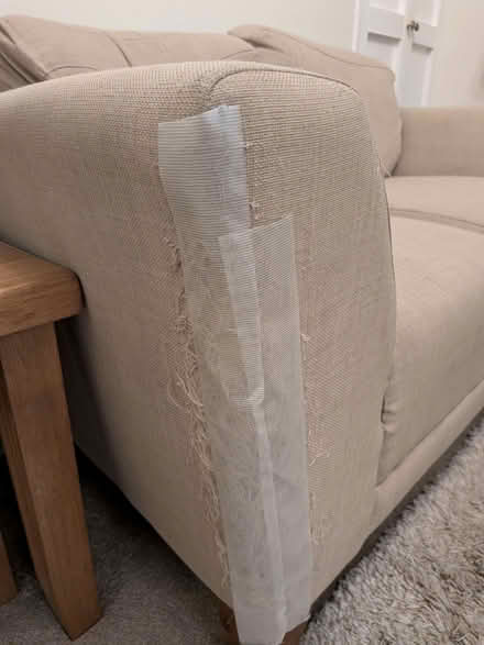 Photo of free Stone coloured small sofa (St. Dunstan's CT2) #2