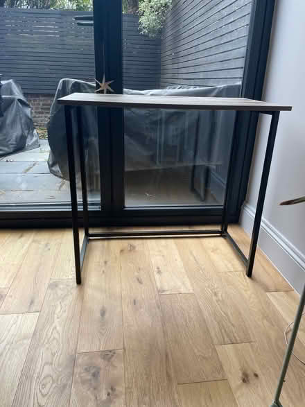 Photo of free Small desk 80cm wide x 45x75cm hi (Fulham SW6) #2