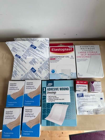 Photo of free Adhesive Dressings (The Triangle Estate RH15) #1