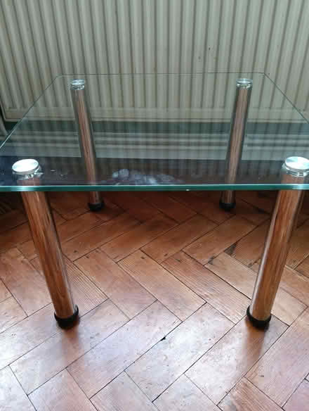 Photo of free Glass and Chrome coffee table (Napsbury AL2) #2