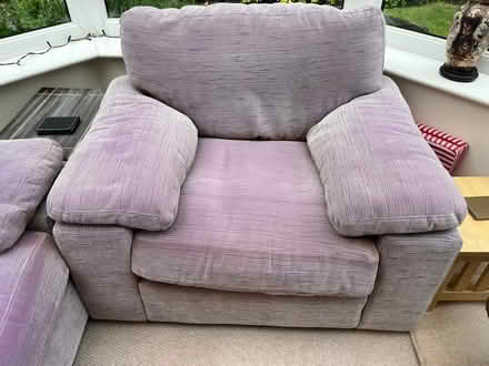 Photo of free Sofa and armchair (Windlesham GU20) #4