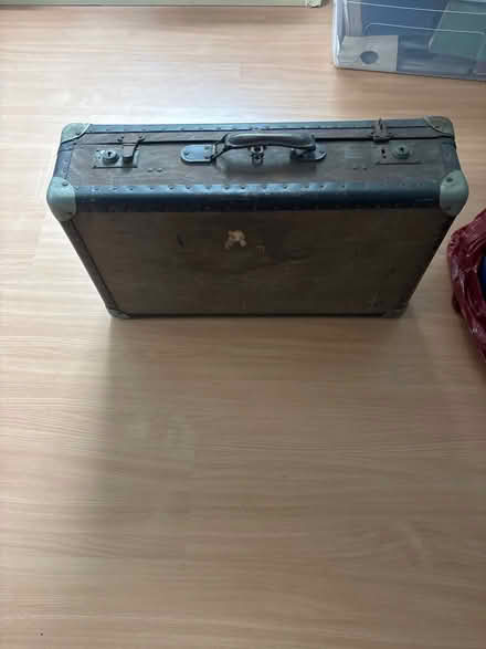 Photo of free brown suitcase (Ball Hill CV2) #1