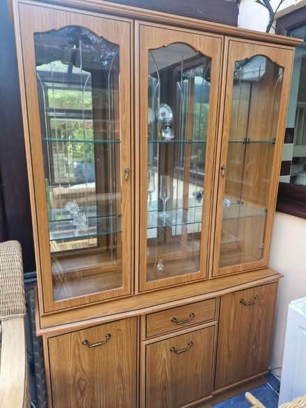 Photo of free Wooden Display Unit (Whitehill, GU35 9HA) #1