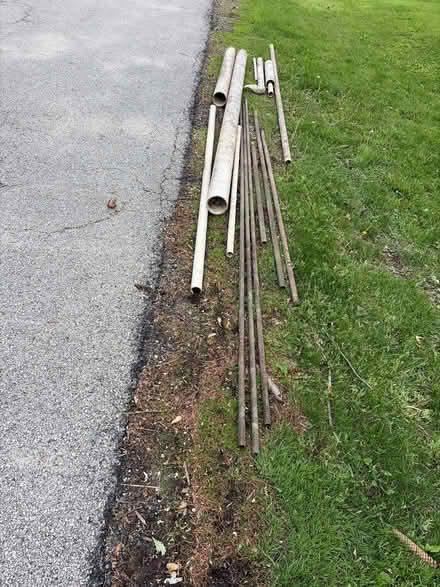 Photo of free PVC and copper pipe (Unincorporated, Wheaton) #2
