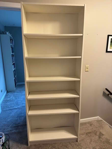 Photo of free Off white IKEA bookshelf (Naperville) #1