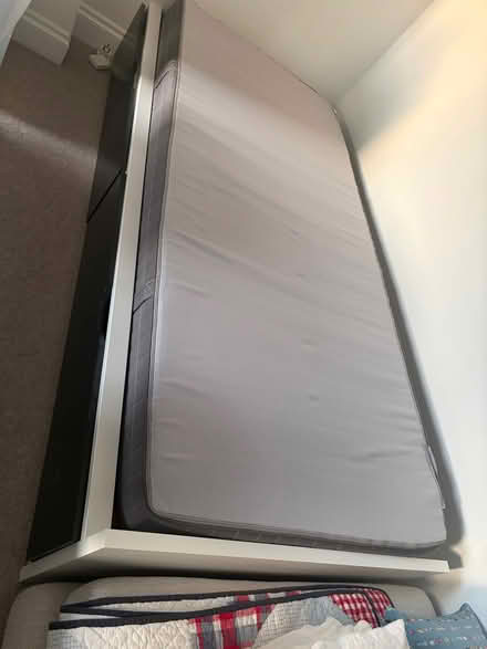 Photo of free Slatted Single Bed frame (90*200)with two under bed drawera (Hungerford Rd N7) #2
