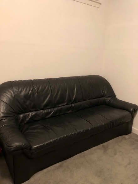 Photo of free leather sofa and maxi climber (Finch and Leslie) #2
